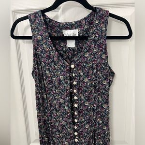 VINTAGE 90’s Style Floral Sundress Size 7/8